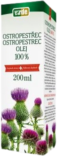 Virde OSTROPESTREC 100% OLEJ 200 ml