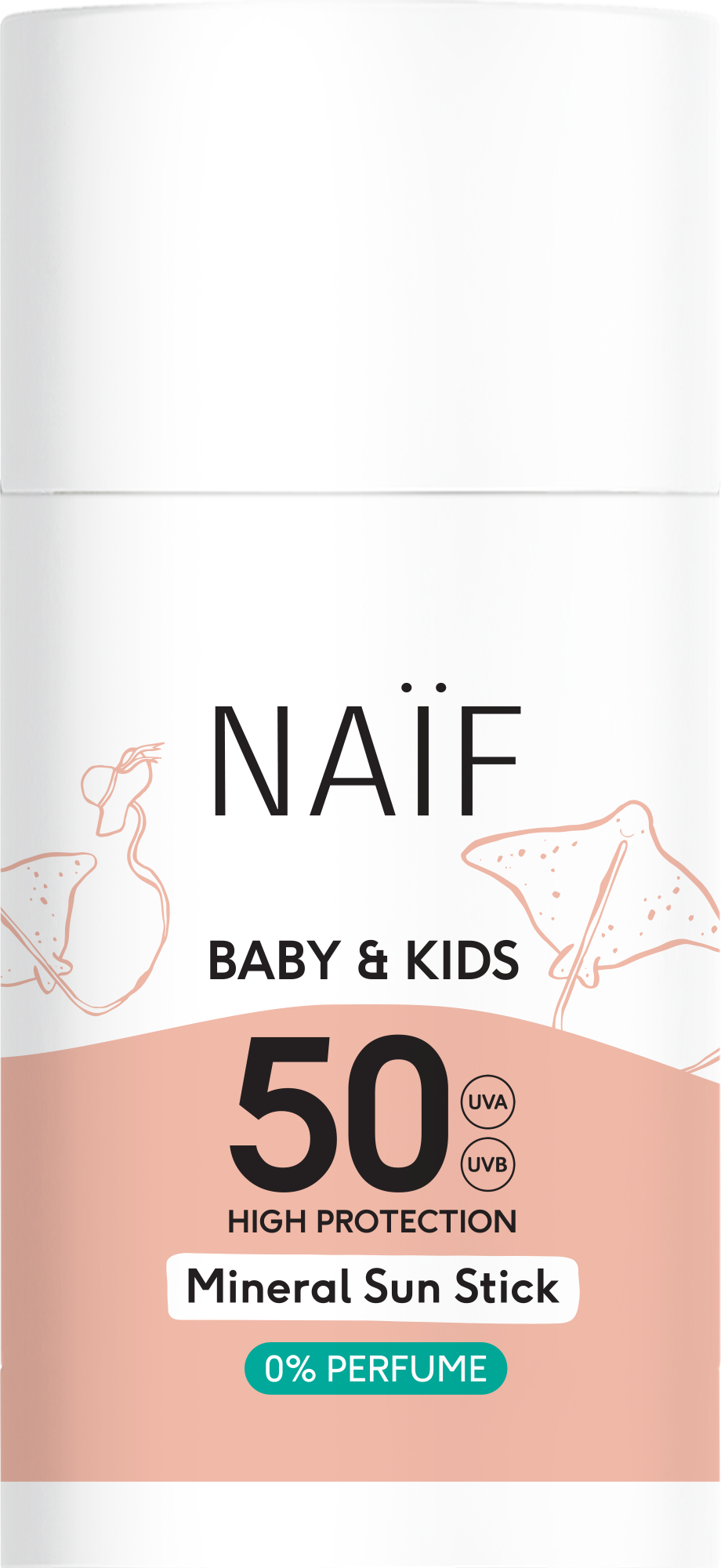 NAÏF Ochranná tyčinka na opaľovanie SPF 50, 36 g