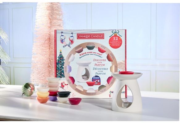 Yankee Candle sada 12 voskov a arómalampy 2025