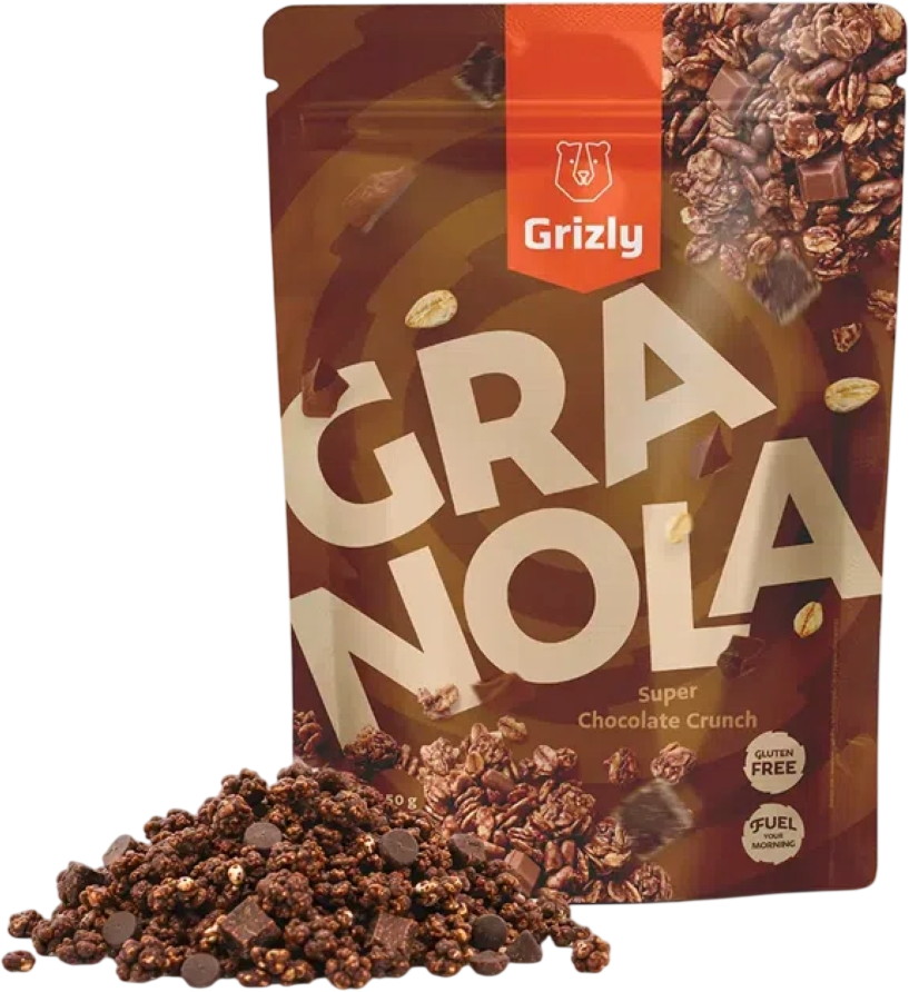 Grizly Granola super čokoládová 450 g