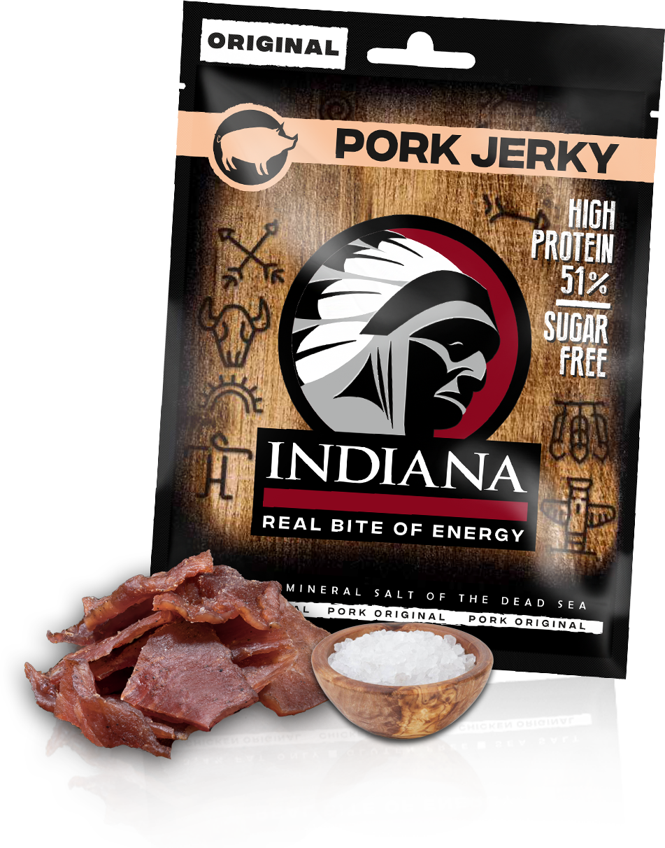 Indiana Jerky Pork Original 90 g