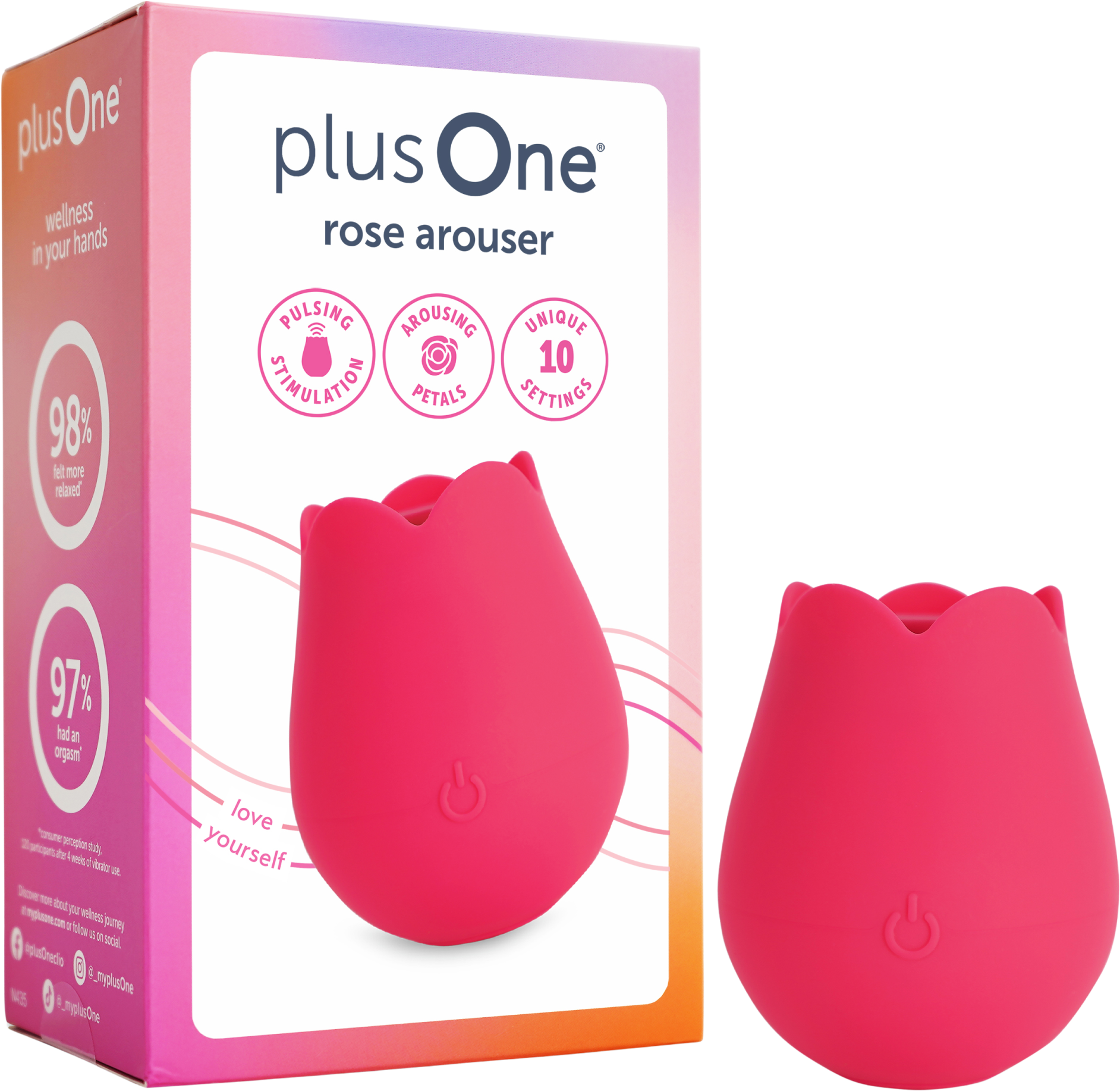 plusOne Červená rozkoš Bloom PLO-PLO-6747N