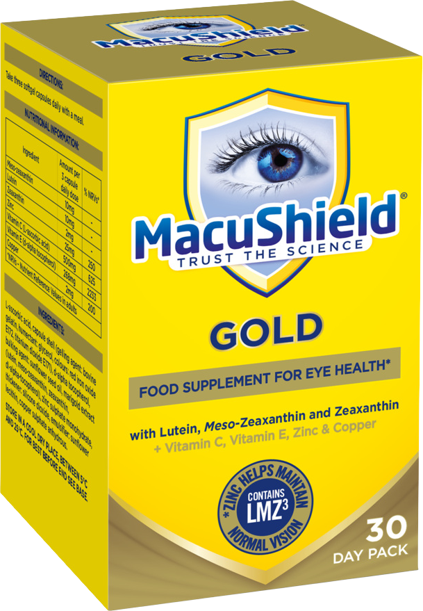 Macushield Gold 90 tbl. - 30 Day Pack 90 kapsúl