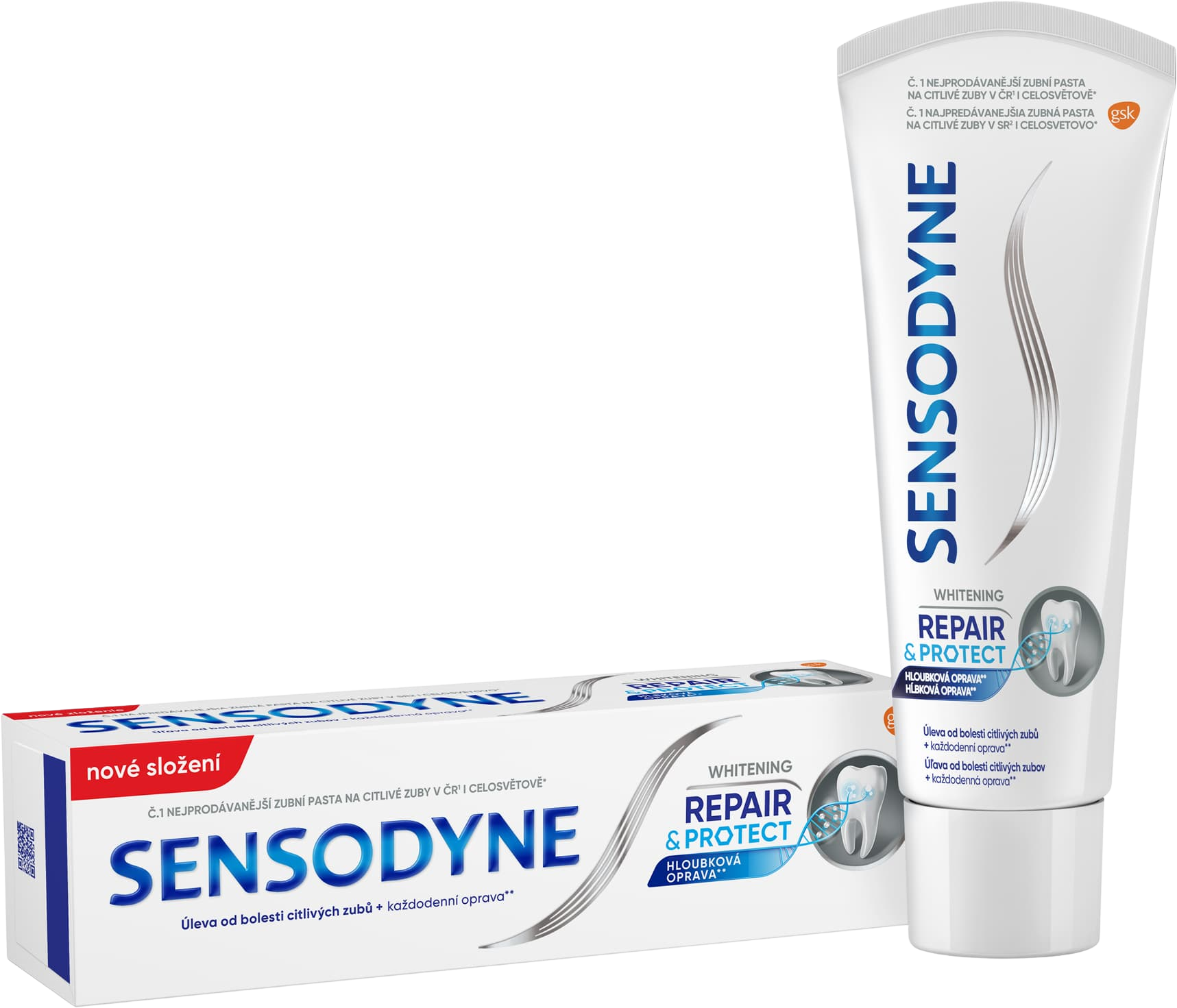 Sensodyne Repair&Protect Whitening zubná pasta 75 ml