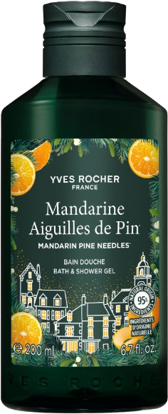 Yves Rocher Sprchový gél Mandarínka & ihličie 200 ml
