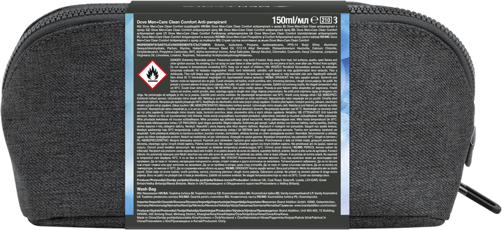 Dove Men+Care CleanComfort kozmetická taška pre mužov