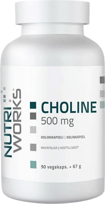 NutriWorks Choline 500mg 90 kapsúl