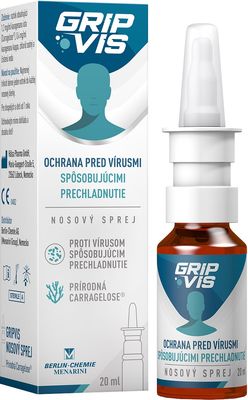 GripVis 1,6 mg/ml nosový sprej 20 ml