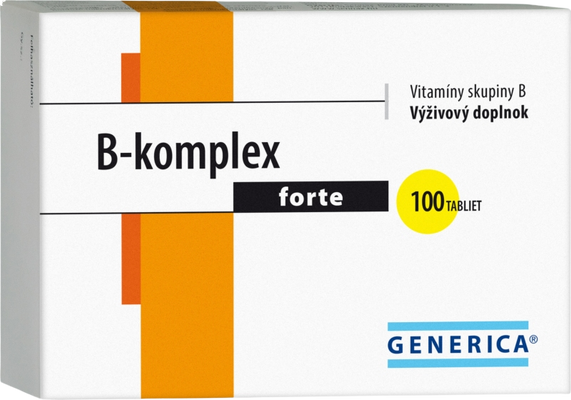 Generica B-komplex forte 100 tabliet