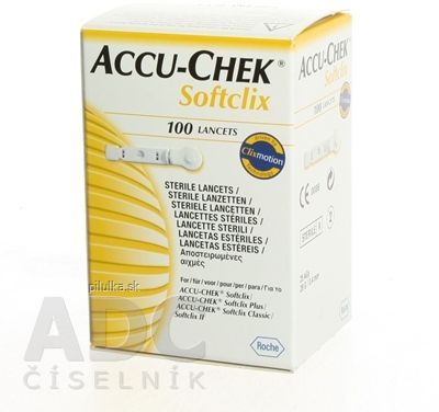 Accu-Chek Softclix Lancet 100 lancety do odberového pera 100 ks