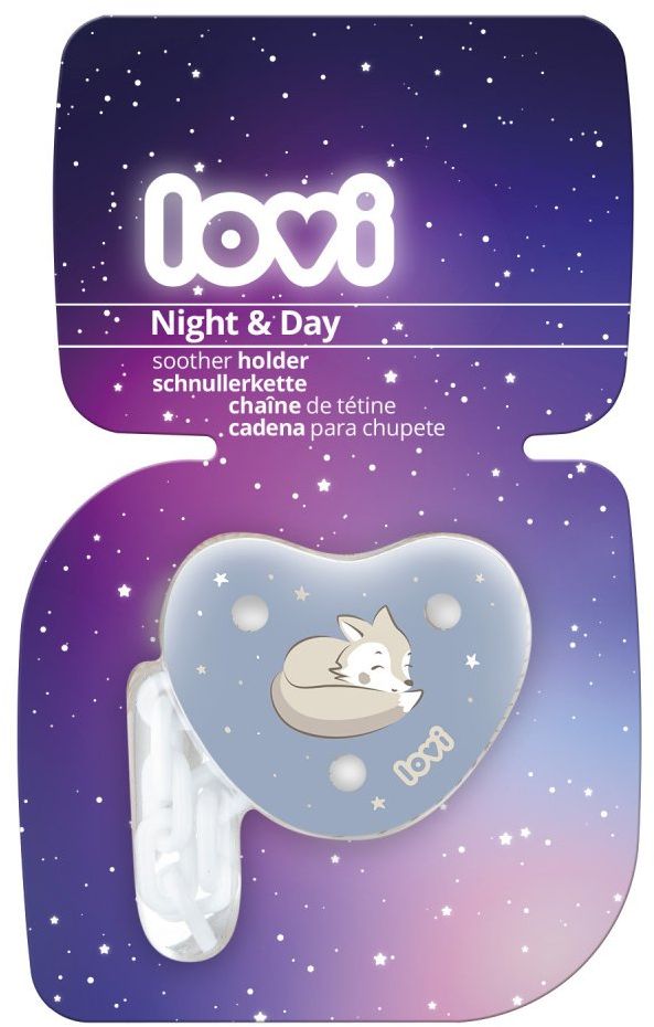 LOVI Retiazka na cumlík NIGHT&DAY chlapec