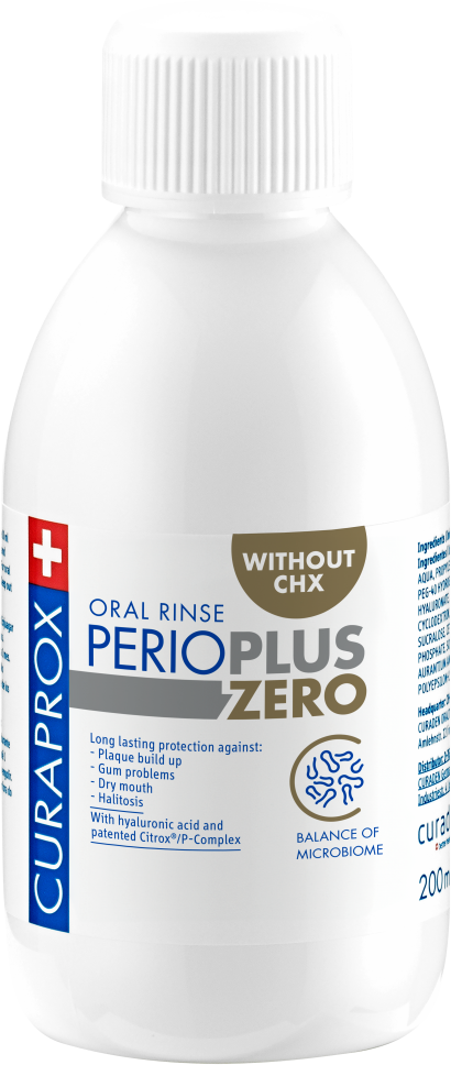 Curaprox Perio Plus+ Zero ústna voda 200 ml