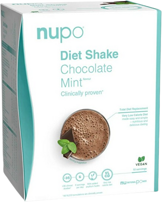 Nupo Diétny nápoj – Čokoláda Mäta , Vegan , 10 porcií 320 g