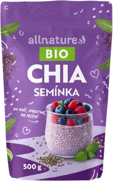 Allnature Chia semienka Bio 500 g