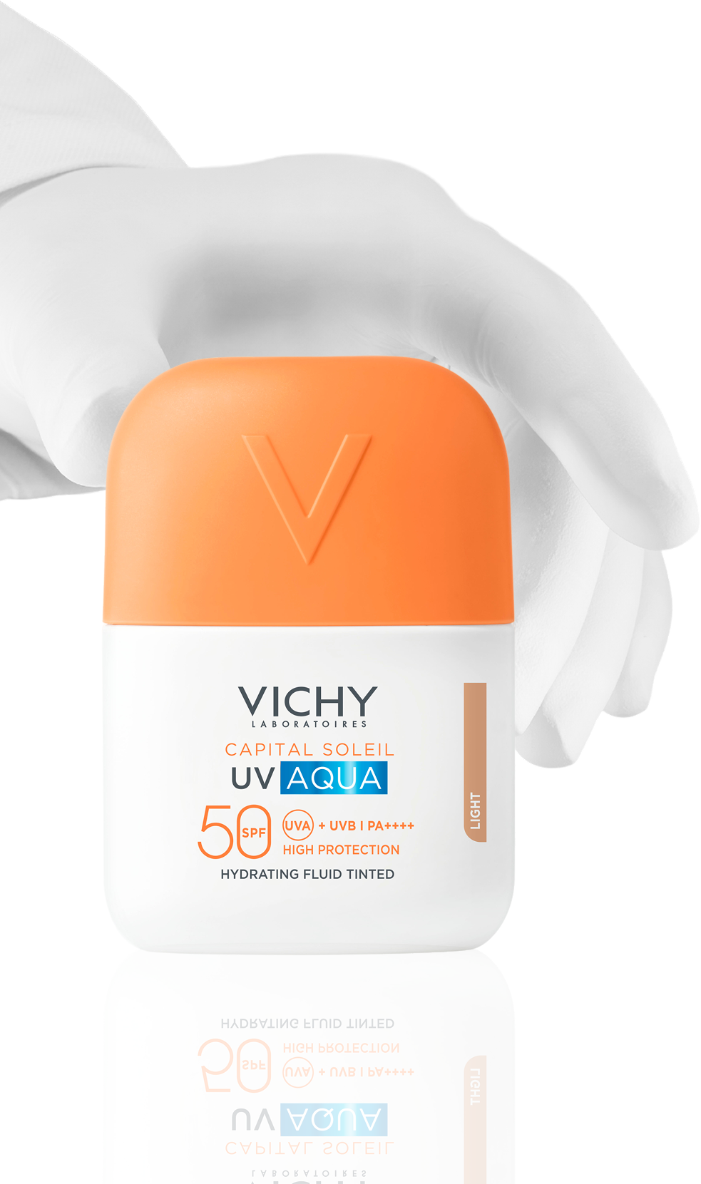 Vichy Capital soleil uv aqua fluid SPF50, tónovaný light 50 ml