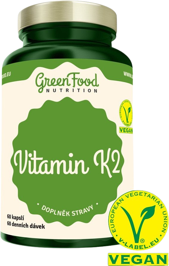 GreenFood Nutrition Vitamín K2VITAL® DELTA 60 kapsúl