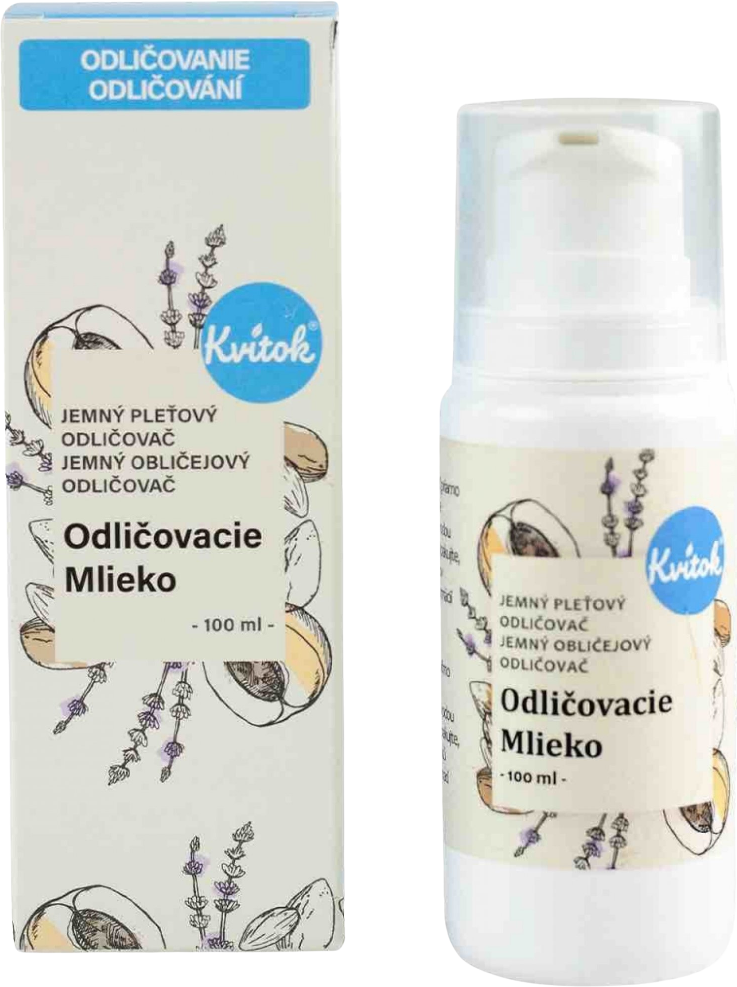 Kvitok Odličovacie Mlieko 100 ml