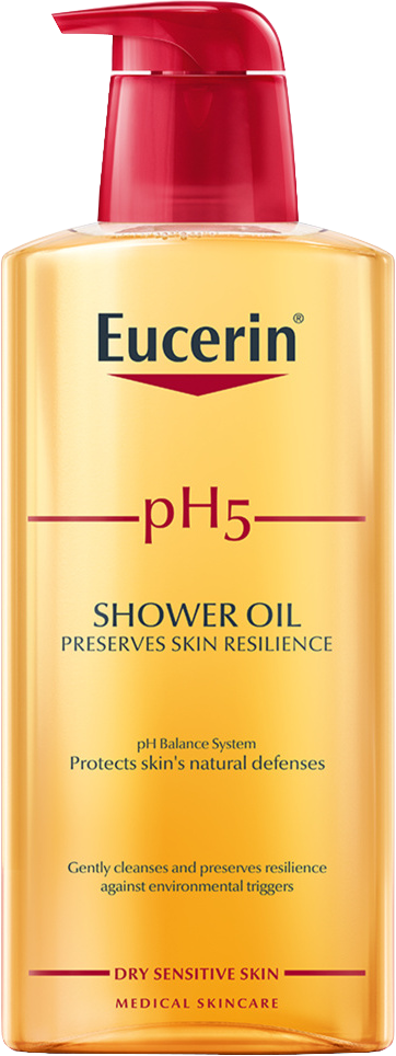 Eucerin pH5 relipidačný sprchový olej pre citlivú pokožku 400 ml