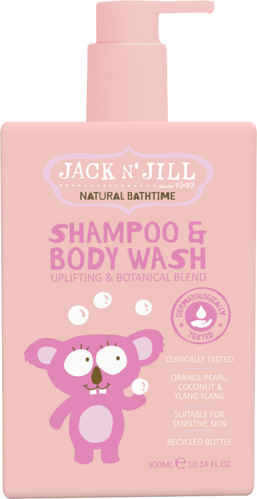 Jack n' Jill Šampón & Sprchovací gél 300 ml