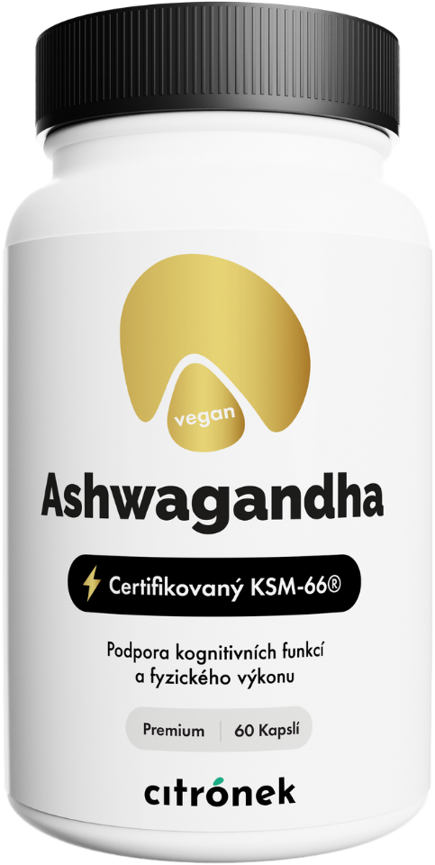 Citronek Ashwagandha KSM-66® 60 kapsúl