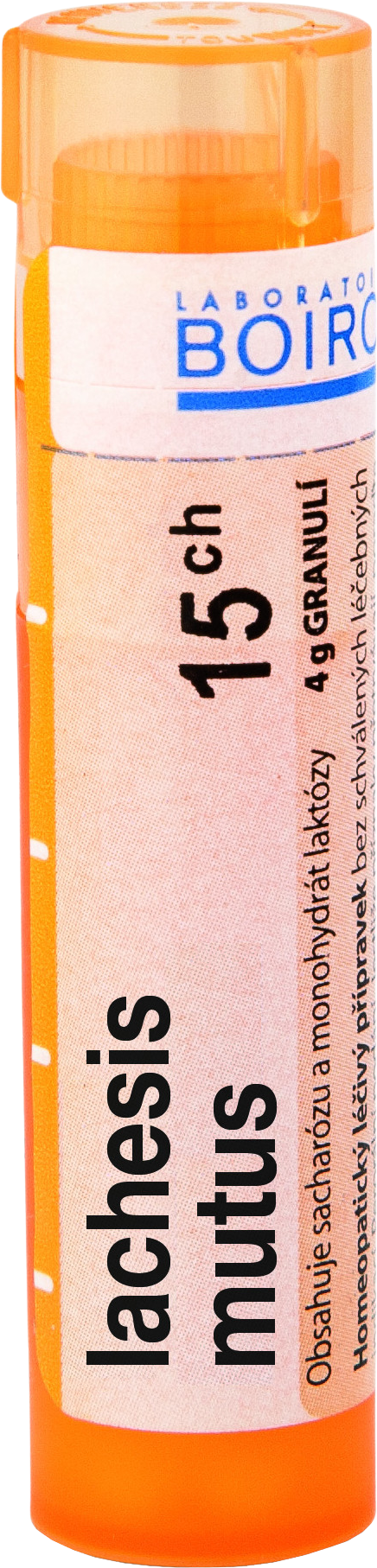 Boiron Lachesis Mutus CH15 granule 4 g