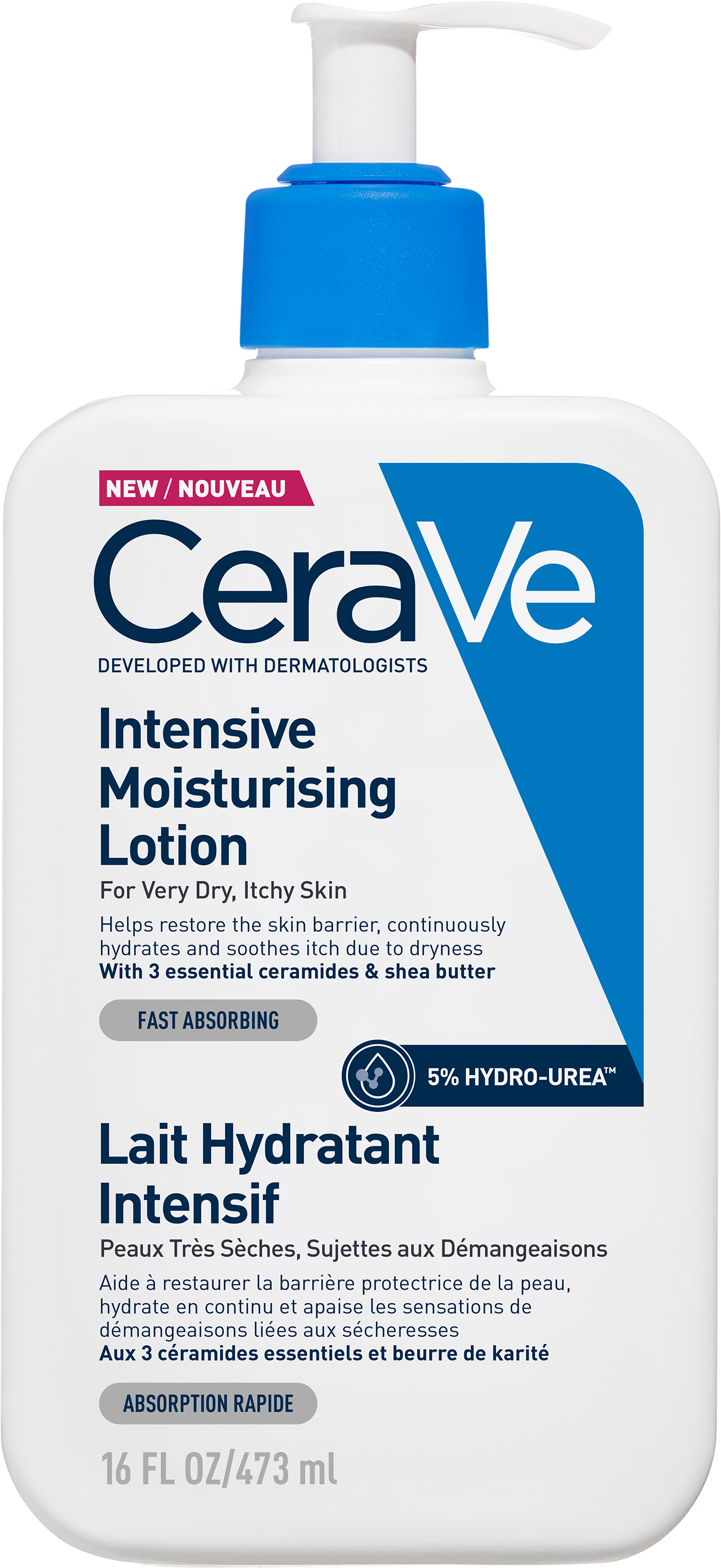 CeraVe Intenzívne hydratačné mlieko 473 ml