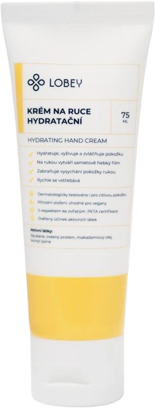 Lobey Krém na ruky hydratačný 75 ml