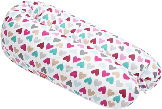 Scamp Kojaci vankúš s farebným srdiečkom