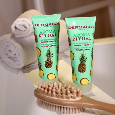 Dermacol Tropický sprchový gél havajský ananás Aroma Moment 250 ml