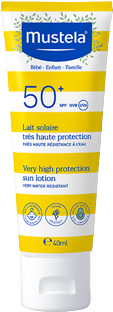 Mustela Opaľovacie mlieko 50+ 40 ml