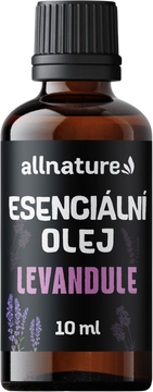Allnature Esenciálny olej Levanduľa 10 ml