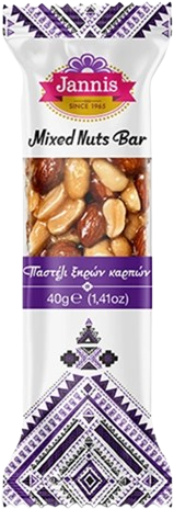 Bombus Orechová tyčinka Jannis – mix 40 g