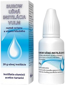 Burow ušná instilácia vulm int oto 20 g