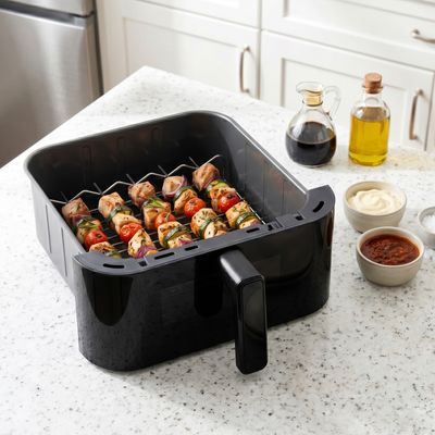Tesla AirCook TrioZone Q636 XXL - multifunkčná trojzónová digitálna teplovzdušná fritéza