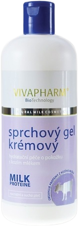 VivaPharm Kozí sprchový gél 400 ml