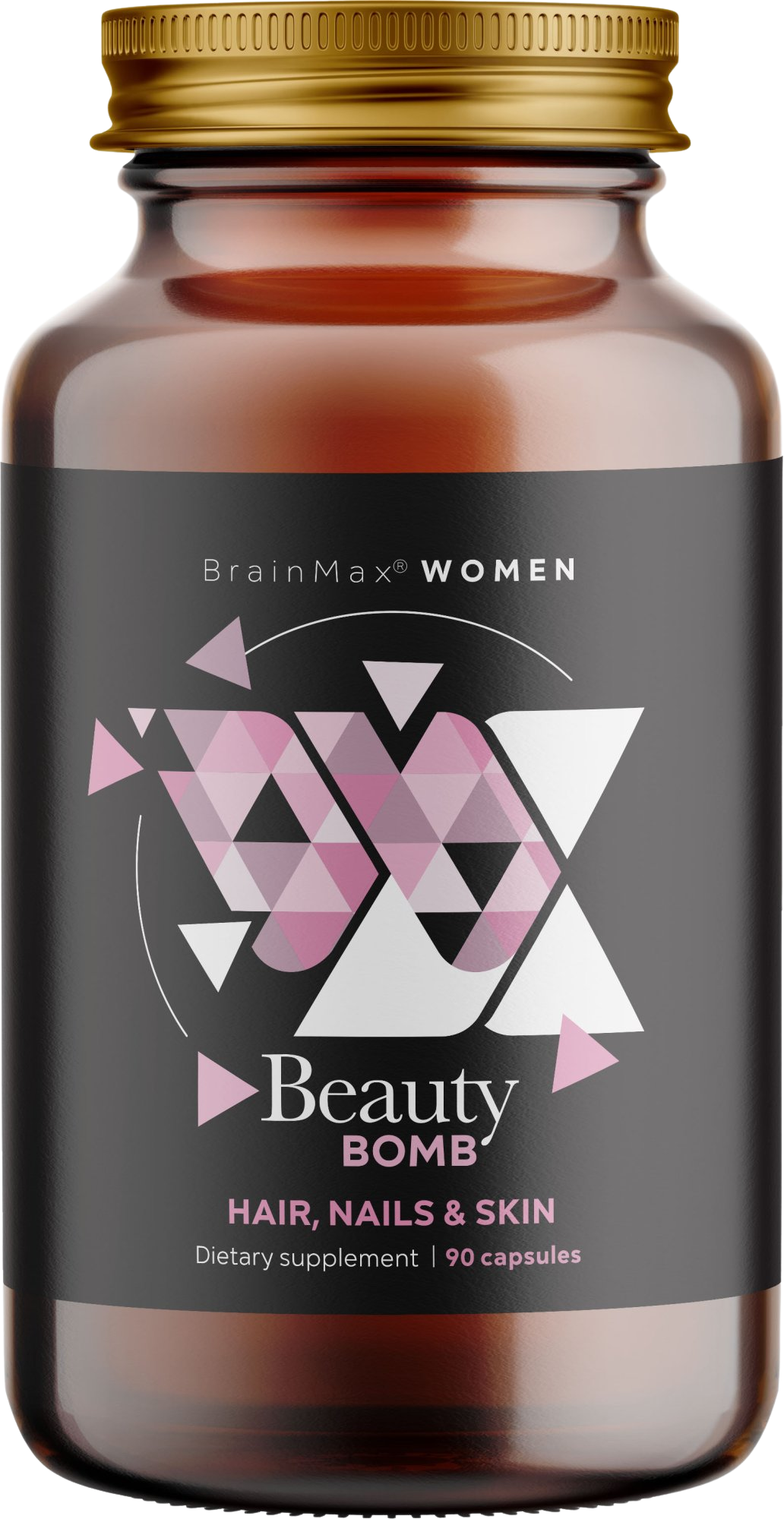 BrainMax Women Beauty Bomb, vlasy, nechty, pleť, 90 kapsúl