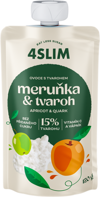 4Slim Marhuľa, tvaroh 120 g