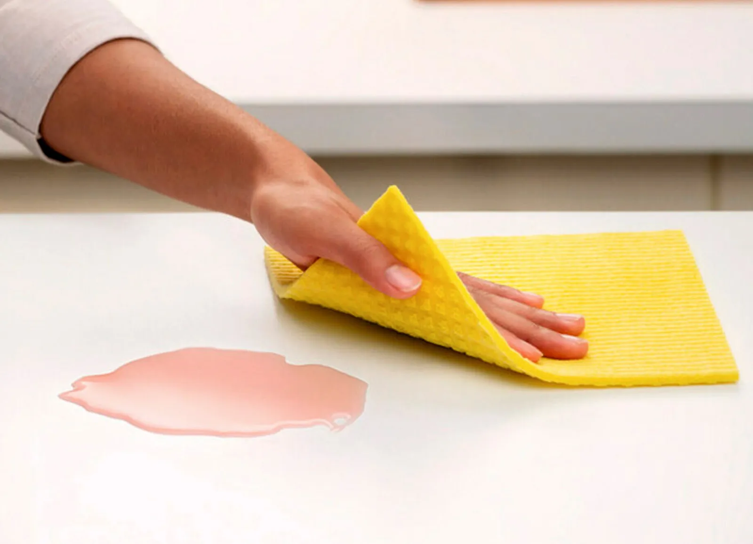 3M Scotch-Brite™ Classic hubková utierka, žltá 5 ks