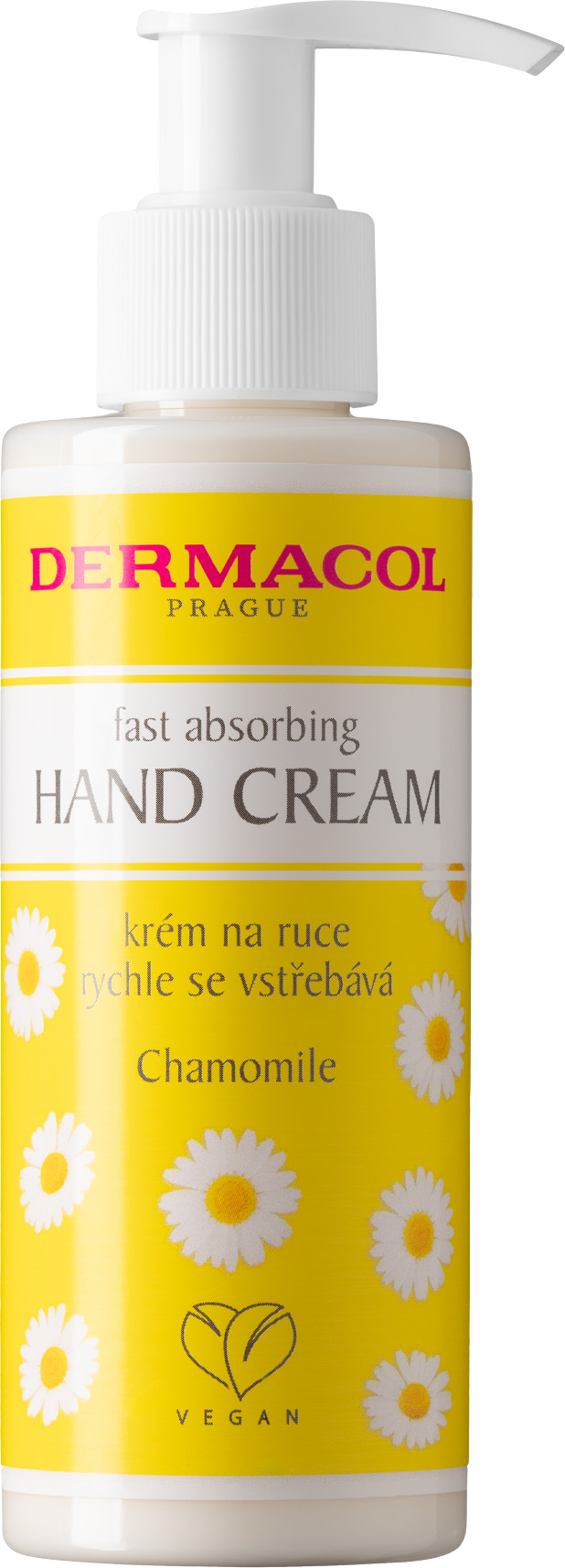 Dermacol Krém na ruky s pumpičkou - rumanček 150 ml