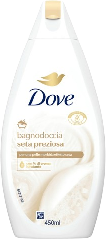 Dove Sprchový gél Silk 450 ml