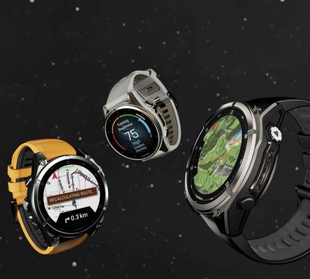 Garmin fēnix 8 – 47 mm, AMOLED, Sapphire, Carbon grey DLC s Black/Grey silikónovým remienkom