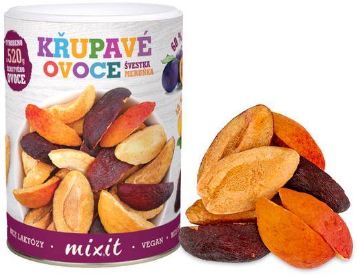 Mixit Chrumkavé ovocie slivka marhula 65 g