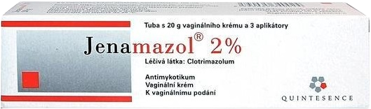 Jenamazol 2 % vaginálny krém 20 g