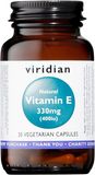 Viridian Vitamin E 330 mg 400 IU 30 kapsúl