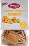 Zemanka Biopekáreň BIO Syrové krekerčeky so špalda a slnečnicou 100 g