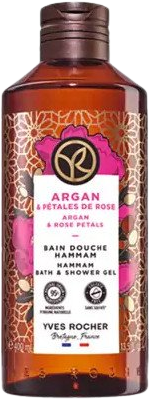 Yves Rocher Sprchovací gél Argán & bio ruža z Maroka 400 ml