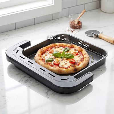 Tesla AirCook TrioZone Q636 XXL - multifunkčná trojzónová digitálna teplovzdušná fritéza