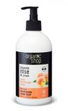 Natura Siberica Organic Shop - Ruža a broskyňa - Výživné mydlo na ruky 500 ml
