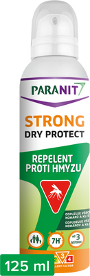 Paranit Repelent Strong Dry Protect 125 ml