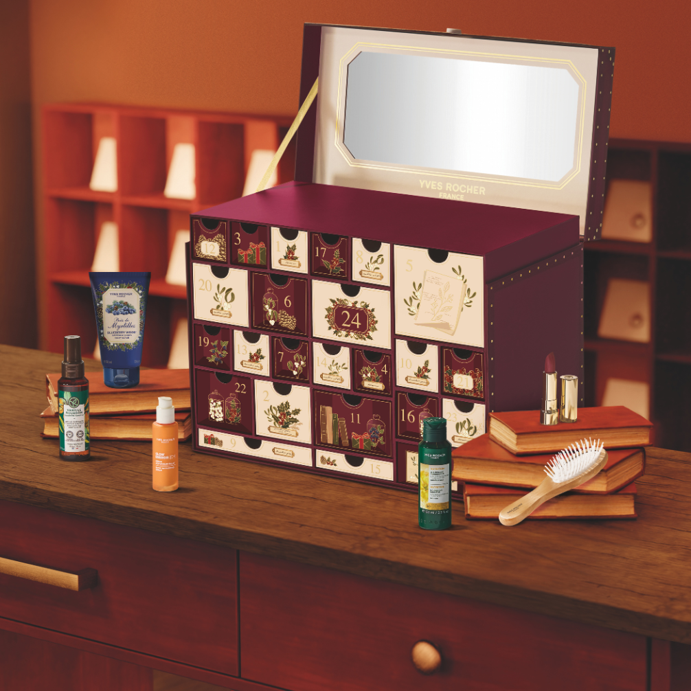 Yves Rocher Adventný kalendár Premium 24 ks